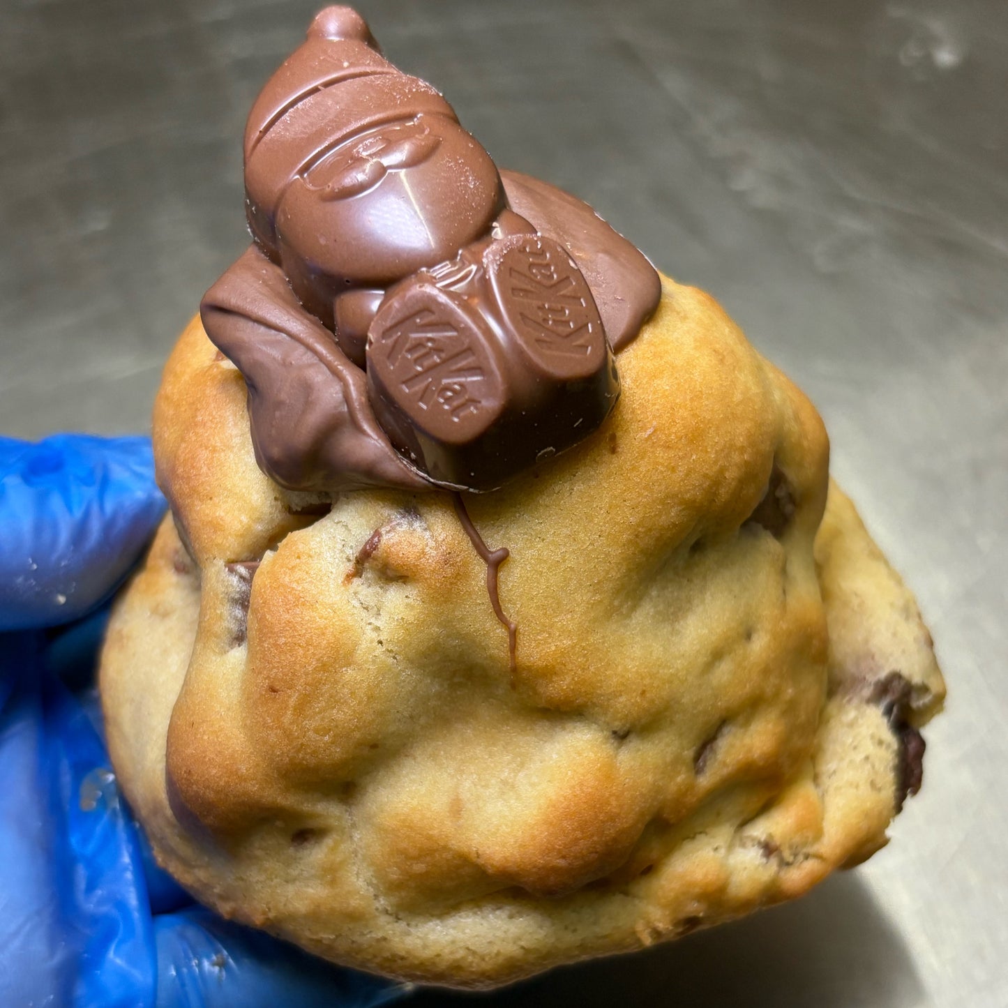 KITKAT SANTA MALTESERS STUFFED COOKIE