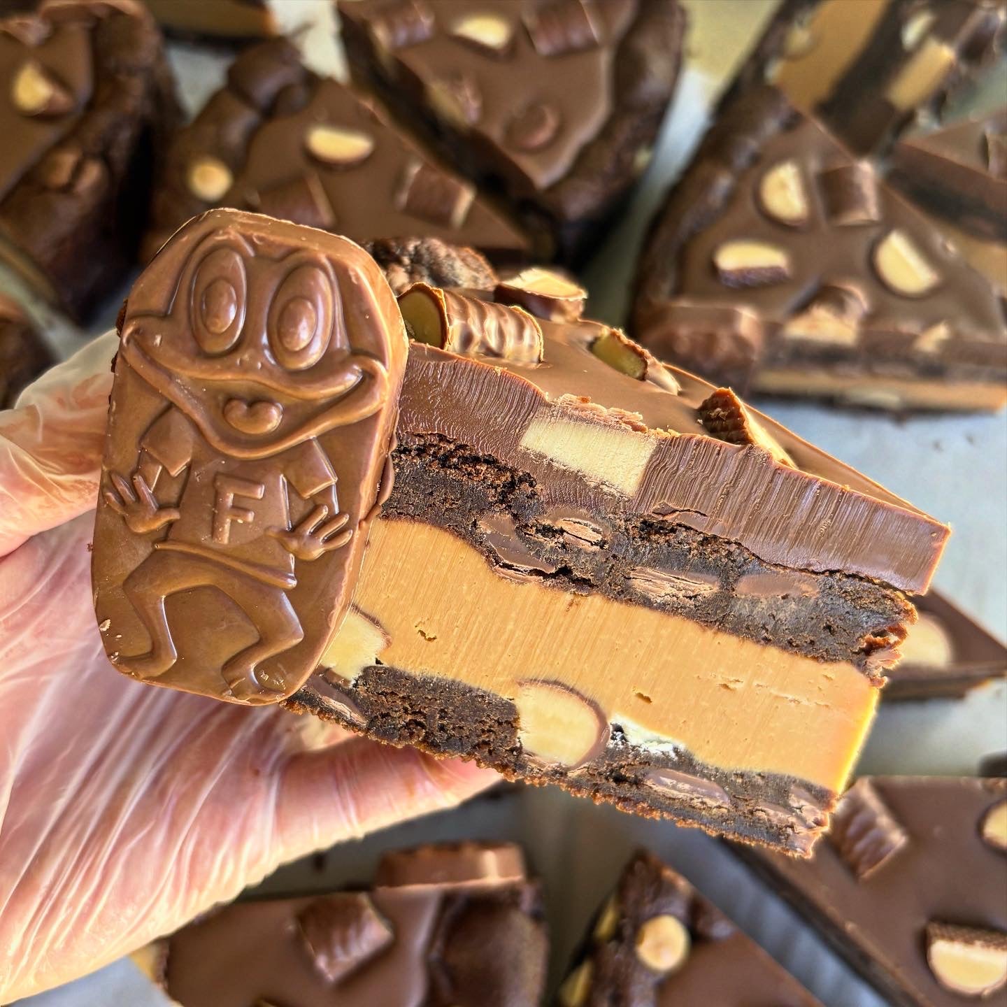 CARAMEL FREDDO COOKIE PIE