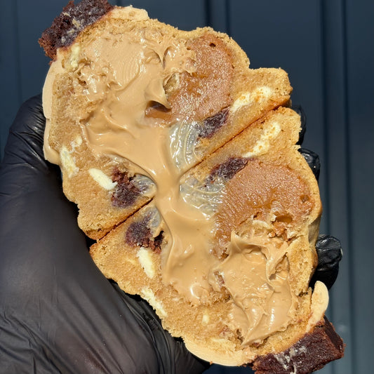 BISCOFF CARAMILK BROWNIE STUFFED COOKIE